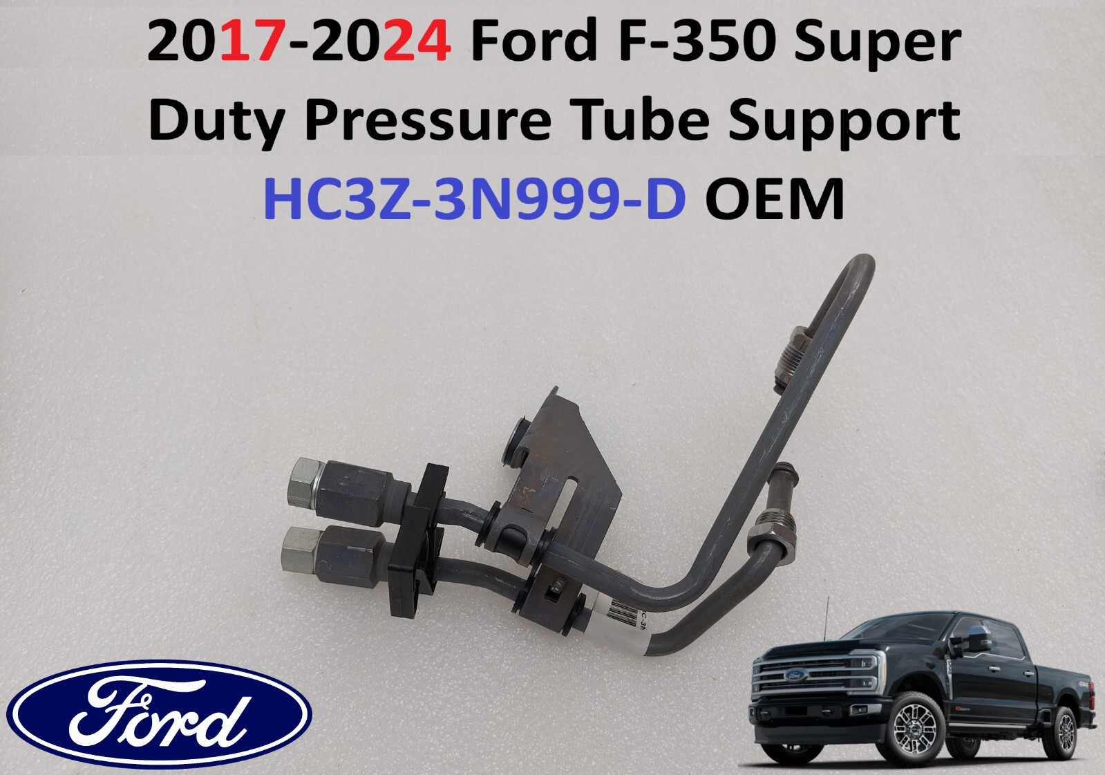 フライトＵＰ 2017-2024 Ford F350 Super Duty Power Steering Pressure Tube