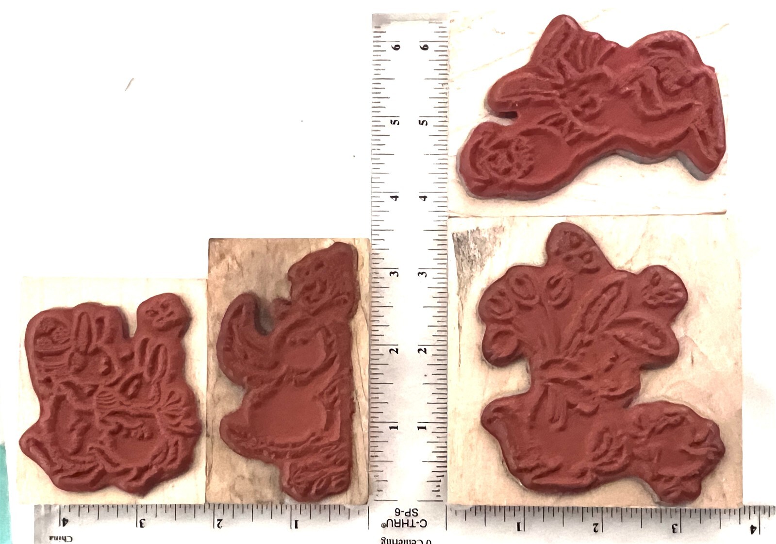 Penny Black EASTER Spring Rabbit Bunny Margaret Sherry Rubber Stamps Lot