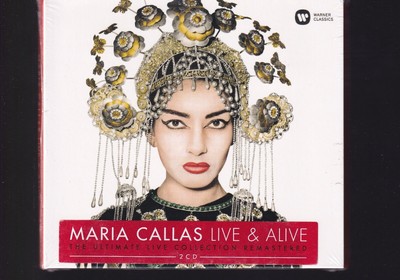 : New CD, Maria Callas Live & Alive, Ultimate Live Collection Remastered, 2 disc