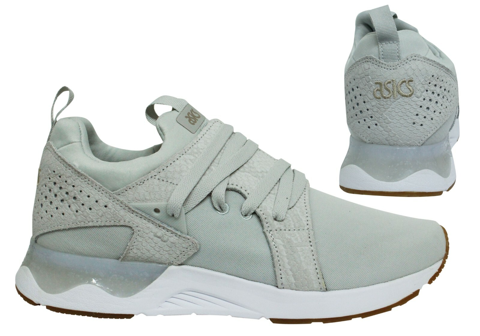 Asics Tiger Gel Lyte V Sanze Grey Slip On Lace Womens Trainers 1192a016 0 3e Ebay