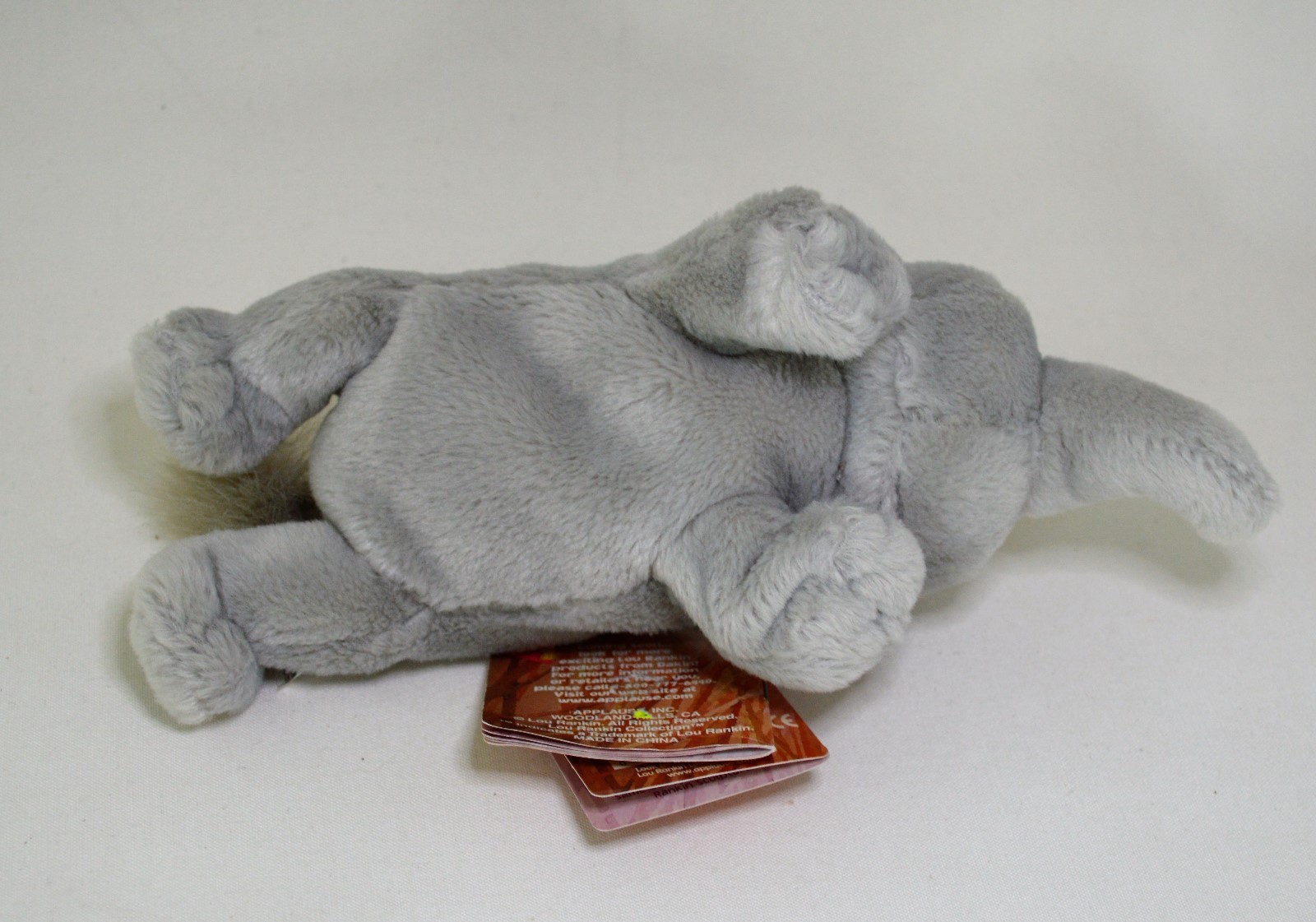 DAKIN LOU RANKIN MINI FRIENDS HOOVER ELEPHANT BEANBAG PLUSH STUFFED ANIMAL