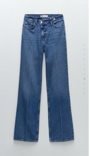 Zara Z1975 FULL LENGTH TAILOR JEANS SZ 0-32 | eBay