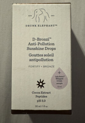 Drunk Elephant D-Bronzi Anti-Pollution Sunshine Drops 1 fl.oz / 30 ml