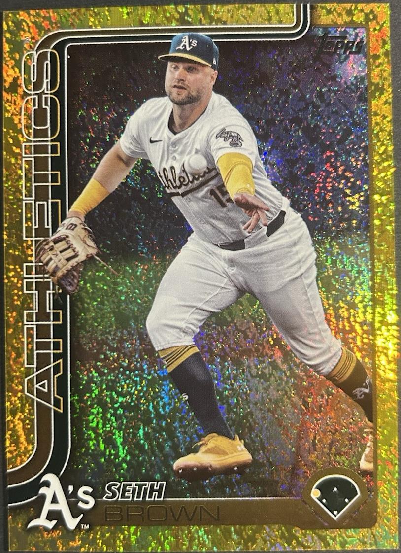 TOPPS MLBカード TRIPLE THREADS SETH BROWN ATHLETICS 40/50 #ASJR-SB 送料無料 中古 IT2 2025 Topps Series 1 #8 Seth Brown Athletics | eBay