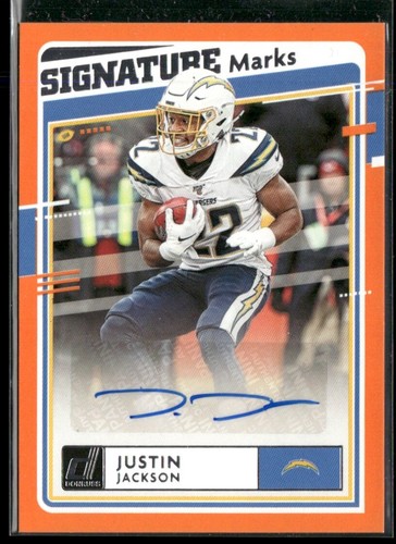 2020 Panini Donruss Justin Jackson #SM-JJ