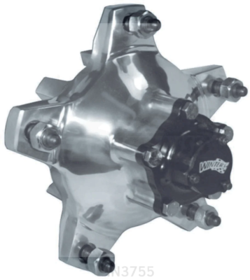 Winters Hub Kit Rear Wide 5 5-Bolt Perm Mold Aluminum 3755 Winters Hub Kit Rear Wide 5 5-Bolt Perm Mold Aluminum 3755