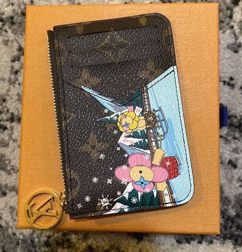カラーが可愛い☆【LOUIS VUITTON】Romyカードホルダー louis