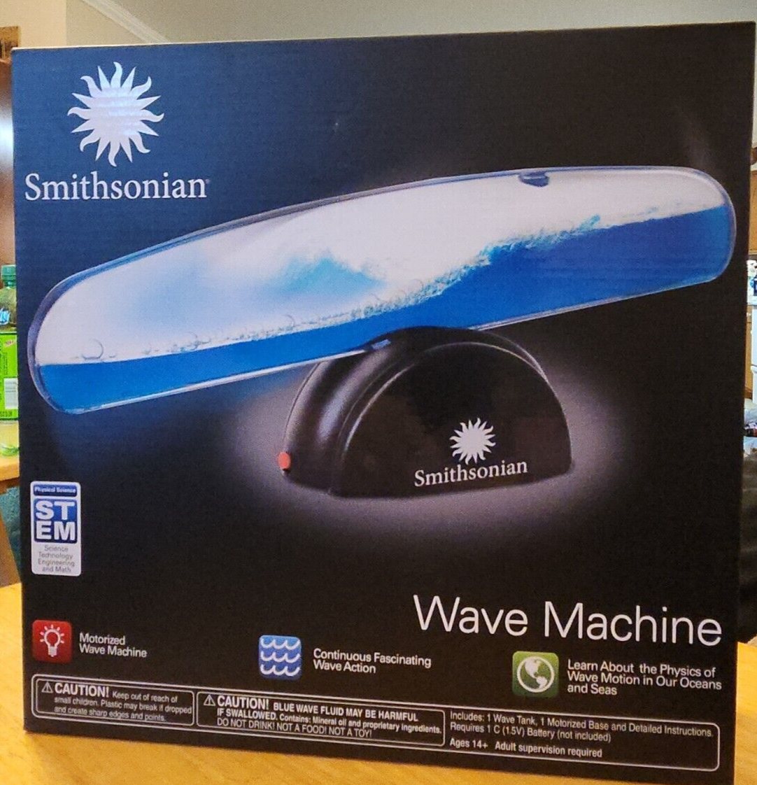 Smithsonian Wave Machine NEW In Box (L)