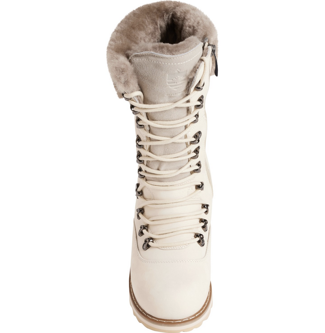 Pre-owned Royal Canadian Women's Castlegar Winter Boots - Waterproof, Insulated In White