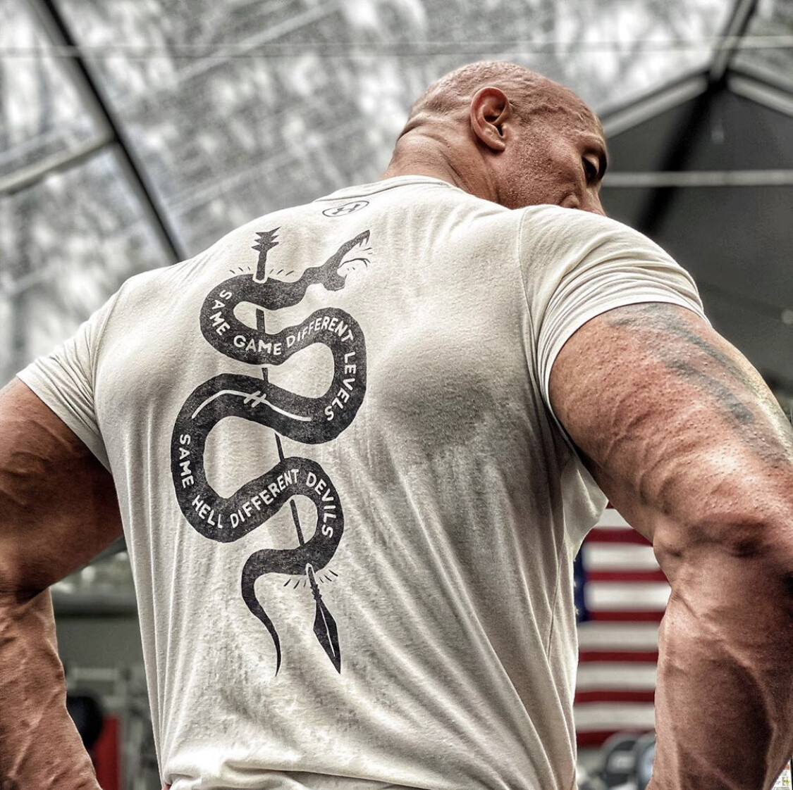 project rock get to work shirt
