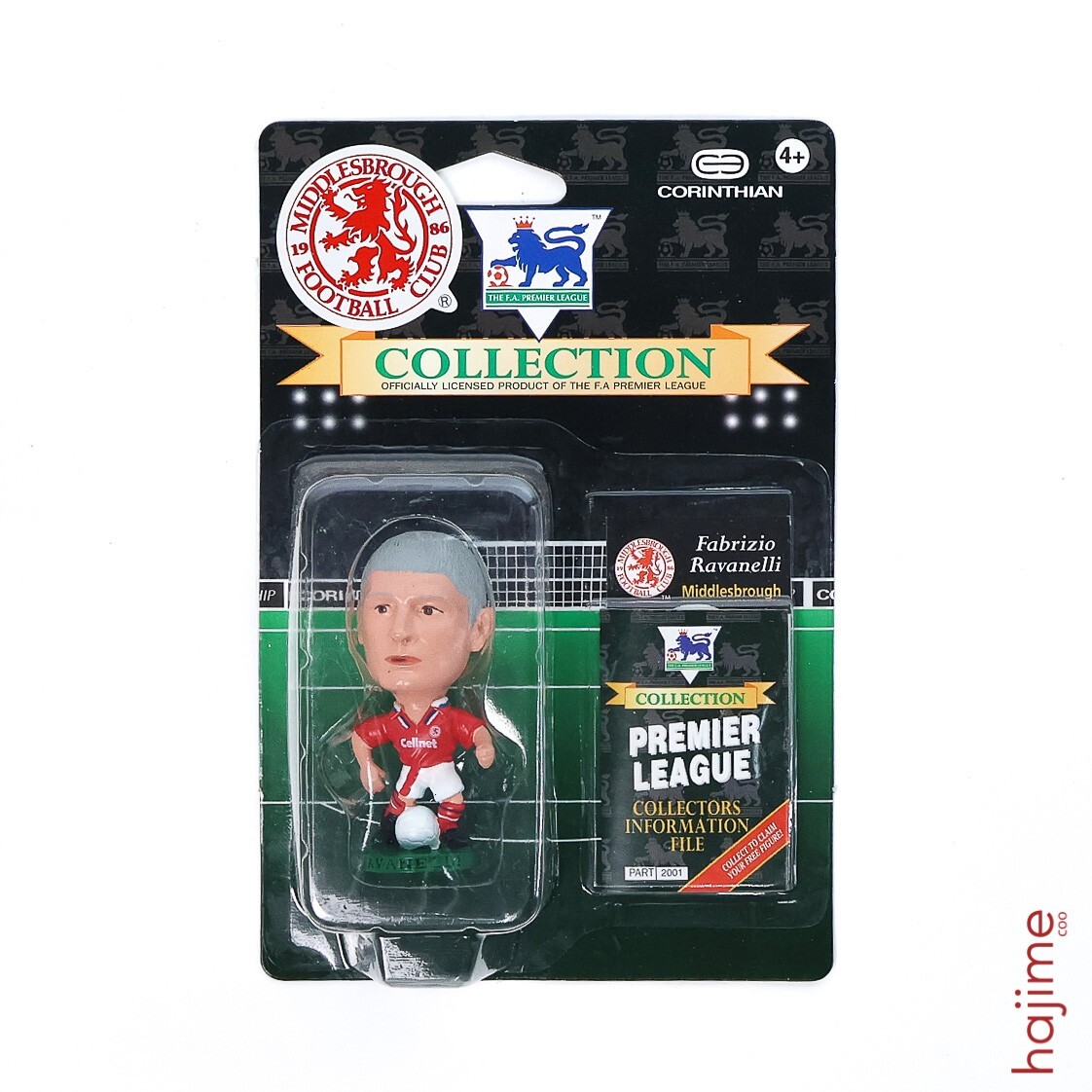 313★サッカー★fabrizio ravanelli★prostars 1995 Corinthian Prostars Football Figure Fabrizio Ravanelli