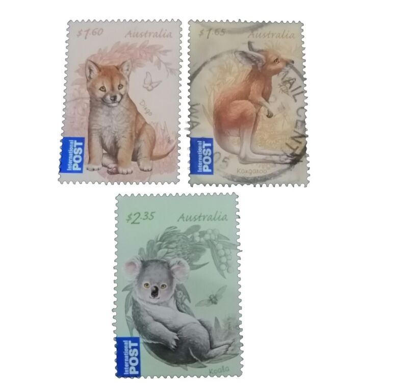 EZ~AU Australia 2011 Bush Babies Used Fine Stamps Set