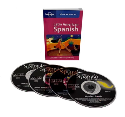 Learn To Speak Spanish Language (4 Audio Cd Set W/Phrasebook) Listen In Your Car