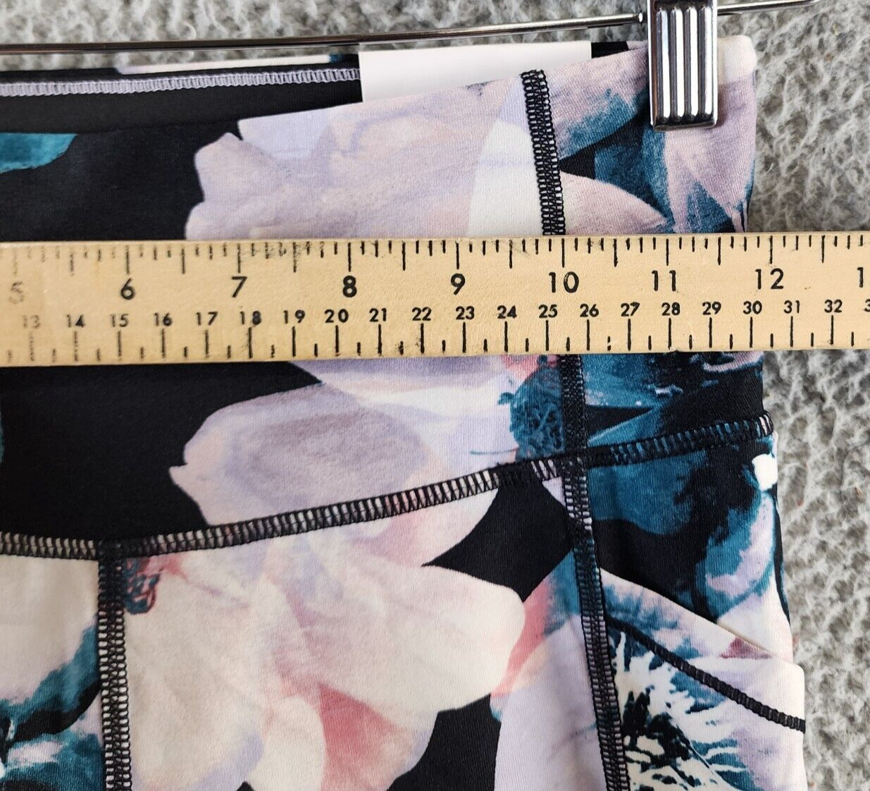 Calvin Klein Performance Printed High-Waist 7/8 Length Leggings Women's XS Multi - Picture 5 of 16