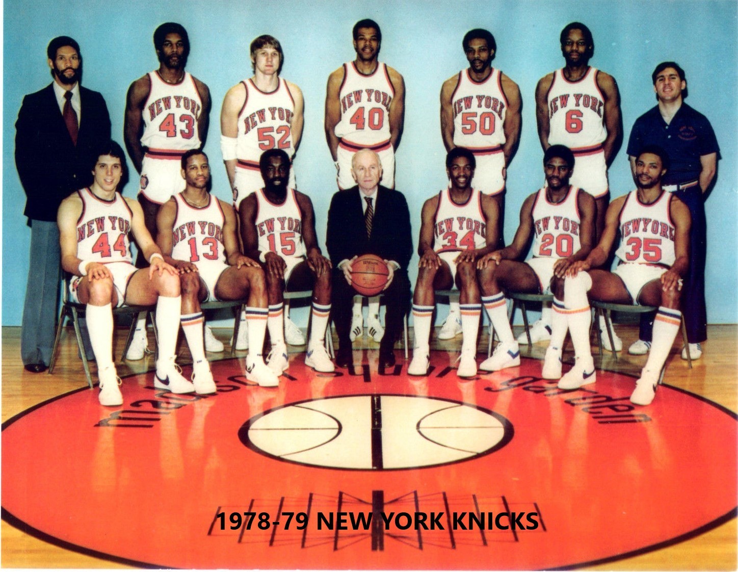 1978-79 NEW YORK KNICKS 8X10 TEAM PHOTO PICTURE NY