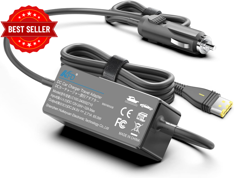24V 2.71A 65W Car Charger DC Travel Adapter for Resmed Airsense 11 Airmini Autos