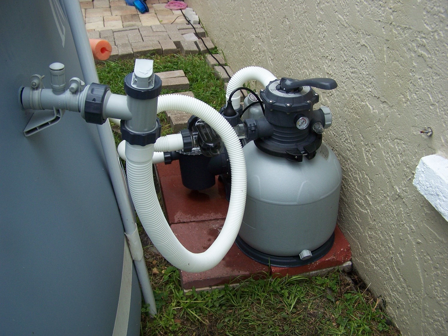 INTEX 25010 Above Ground Pool Plunger Valves with Gaskets and Nuts