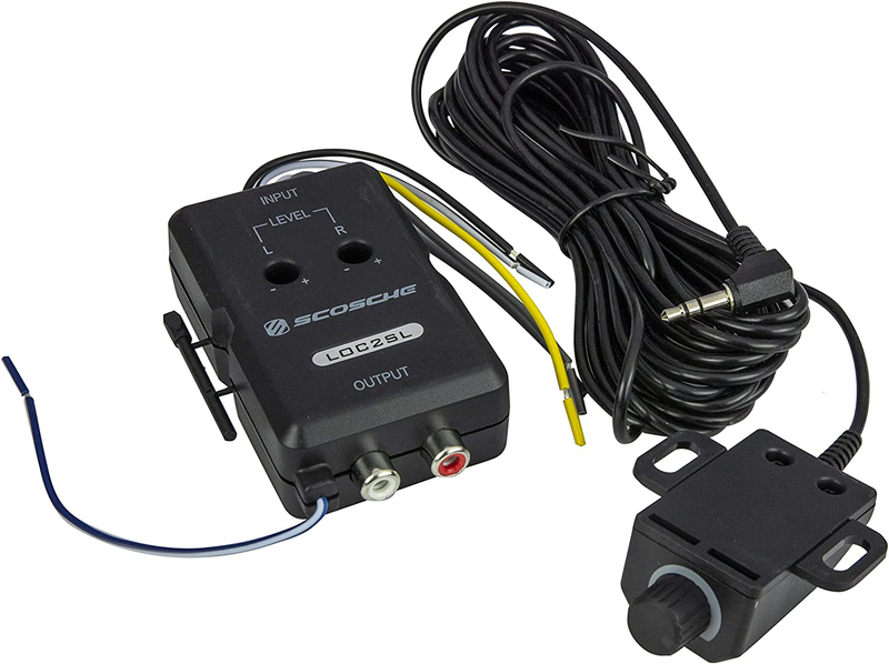 Scosche LOC2SL Line Output Converter Adjustable Amplifier Ad