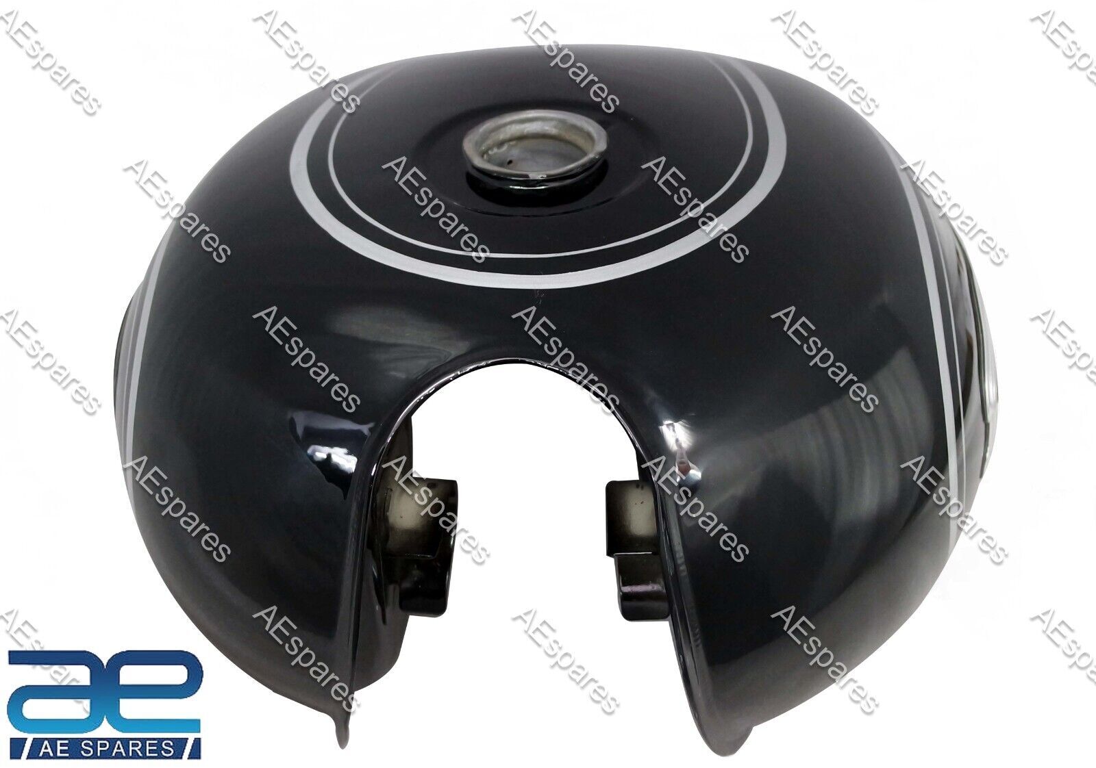 For Royal Enfield Bullet 500cc Gas Petrol Fuel Tank With Badges 866262 