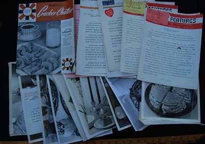 [ 1950s - 1960s Advertising Agency Ephemera: Vintage Nabisco Campbell's Borden ]
