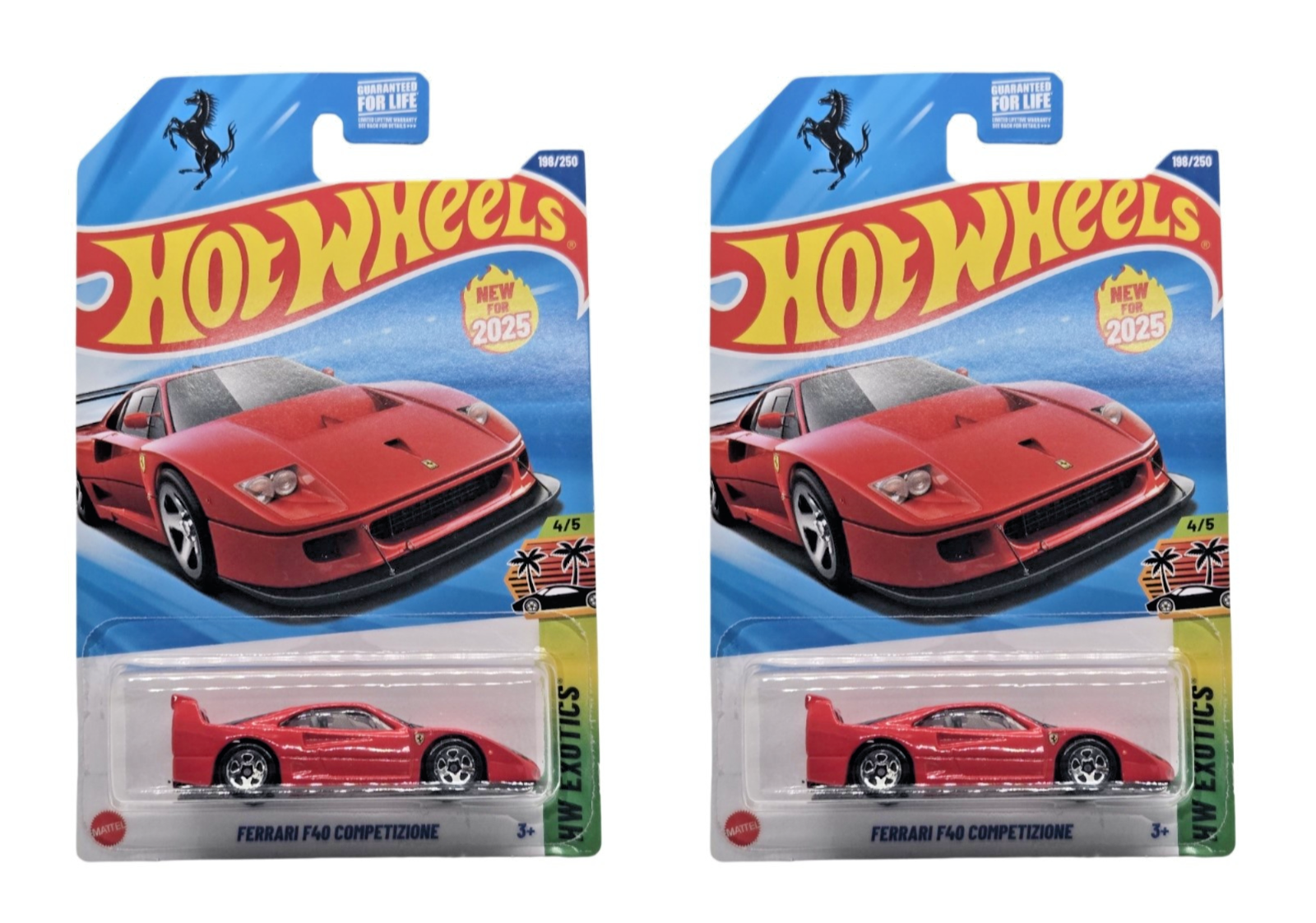 ミニカー Hotwheels 2025 Ferrari F40 competizione 2025 Hot Wheels Mainline # Ferrari F40 Competizione , Opened