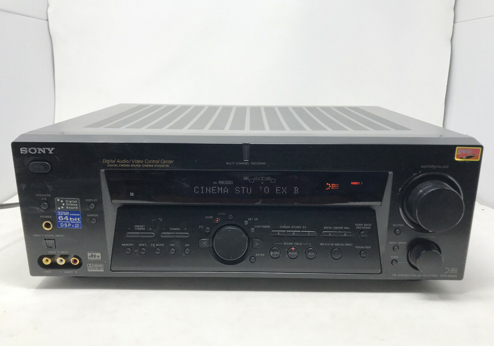 SONY Digital Cinema Sound CINEMA STUDIO EX STR-DE885 64bit SONY Digital Cinema Sound CINEMA STUDIO EX STR-DE885 64bit