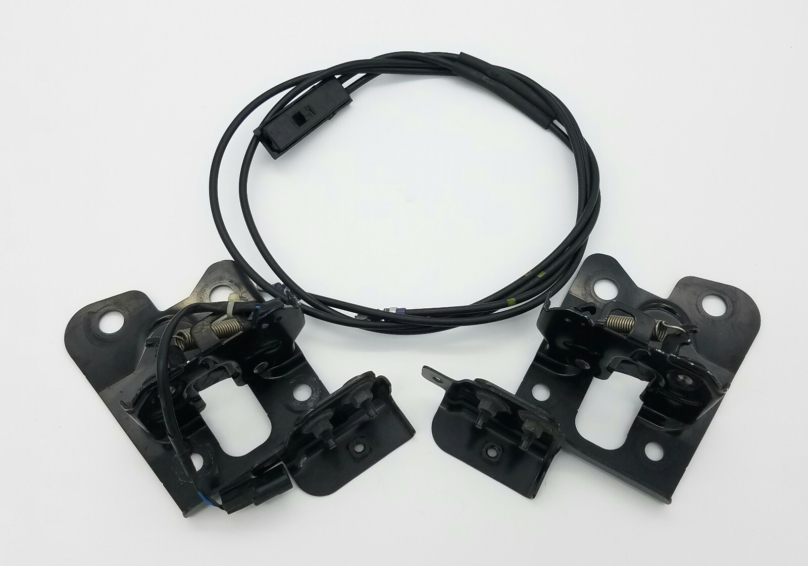 ⭐⭐ OEM INFINITI Q50 Q60 HOOD LATCH LOCK W/ MOUNT BRACKET PAIR & RELEASE CABLE ⭐⭐ eBay