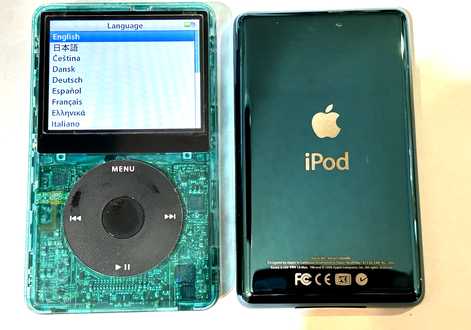 iPod classic 第5世代 SSD 128GB Wolfson音質 iPod classic 第5世代 SSD 128GB Wolfson音質