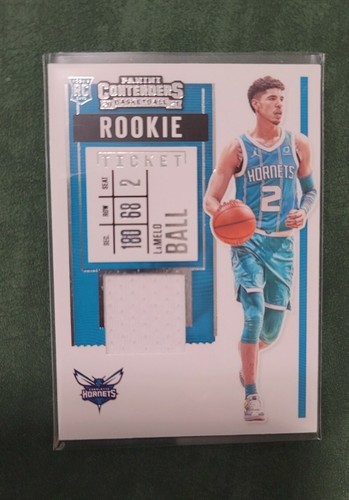 2020-21 Panini Contenders LAMELO BALL #RS-LMB ROOKIE TICKET