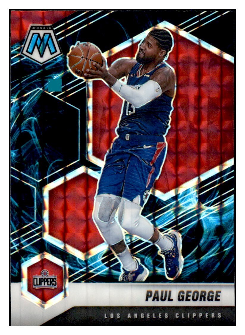 Paul 28ページ F277 PAUL GEORGE GENESIS PRIZM 2020-21 MOSAIC #75 LOS