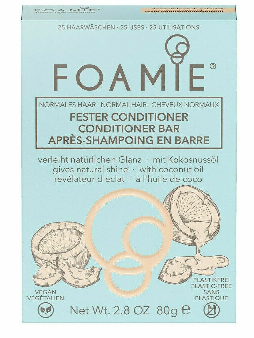 Foamie Shampoo Conditioner Natural Soap Bars  Made in Germany 2.8 oz. CHOOSE