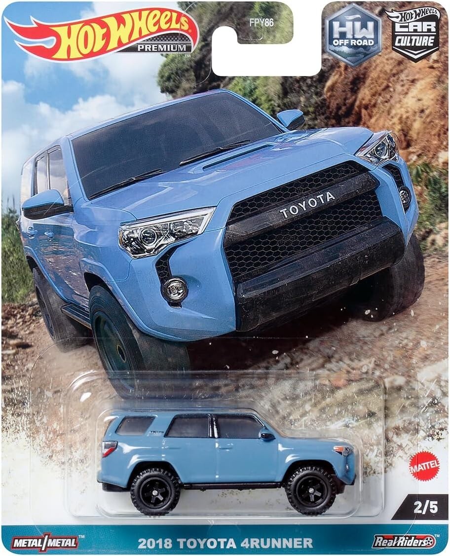 New 2023 Hot Wheels Car Culture Off-Road - 2018 Toyota
