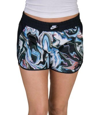 

Черные тканые шорты с принтом Nike Sportswear, Черный