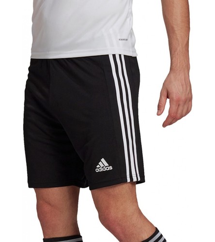 Adidas Squadra 21 Мужские маленькие шорты размера S Футбольные штаны Спортивные черные #776