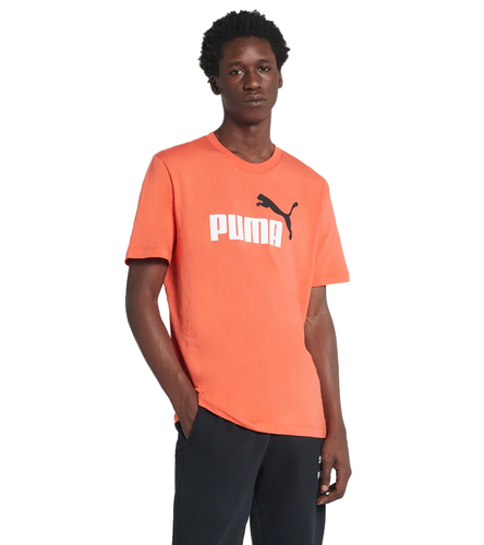 

Мужская футболка с логотипом Puma Firelight ESS 2 Col, Firelight/black/white