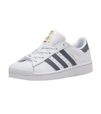 

Детские кроссовки Adidas Superstar C Белый/Оникс/Золотой — 11, White/onix/gold
