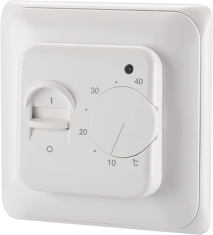 Baomain Home Nonprogrammable Thermostats, Radiant Floor Heating Temperature Manu