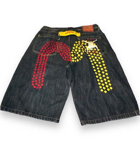 希少 EVISU 2005 stitch cotton shorts $_12.JPG?set_id=880000500F