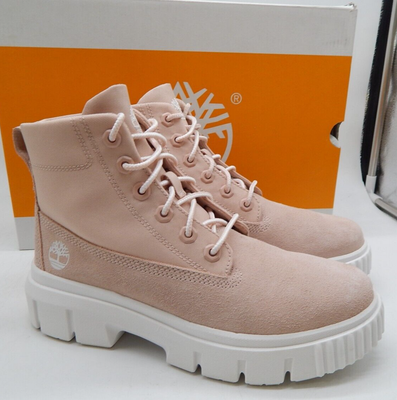 Pink suede shop timberland boots