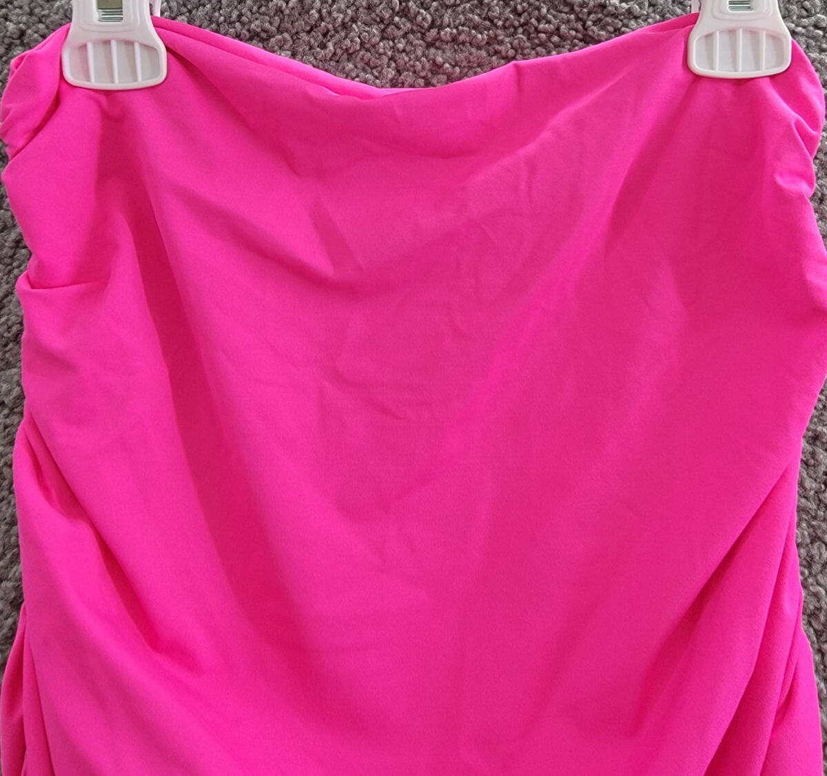 BECCA It's A Wrap Convertible Top to Skirt Cover Up Women's S Pink Glow Solid - Picture 3 of 15
