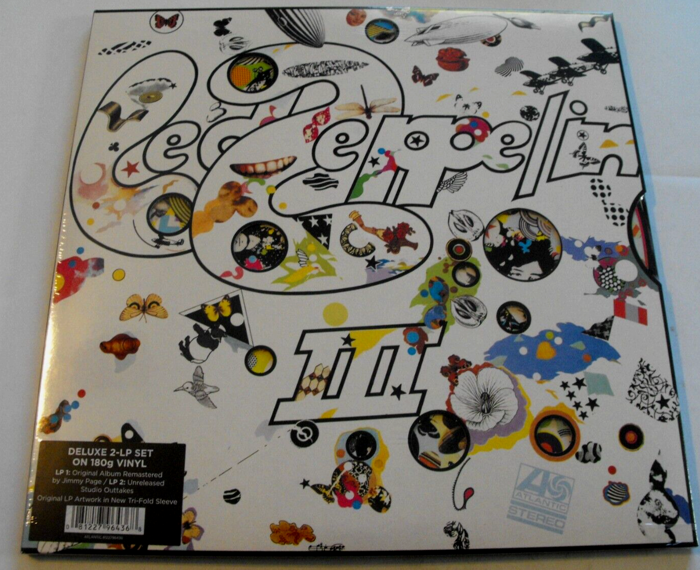LED ZEPPELIN - III (Deluxe) - New, Sealed 180g Vinyl 2 LP