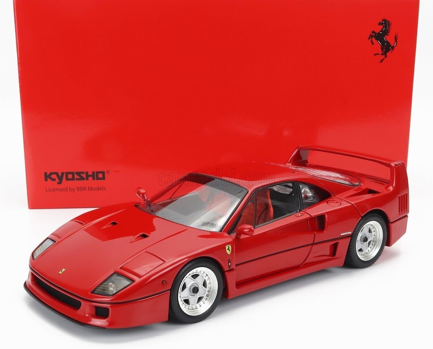 Original 1/18 Ferrari F40 KS08416R Miniature Super Car Toy Original 1/18 Ferrari F40 KS08416R Miniature Super Car Toy
