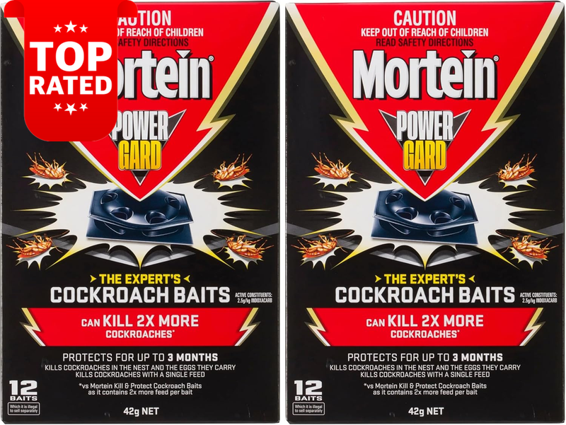 PowerGard 24 Cockroach Bait Ant Pest Control Indoor Outdoor Treatment Solution
