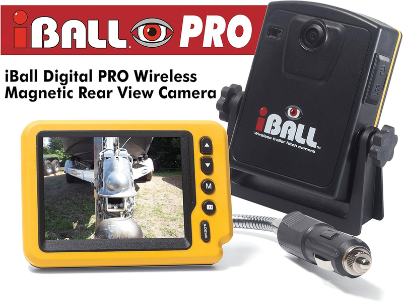 Digital Pro Wireless Magnetic Trailer Hitch Rear View Camera