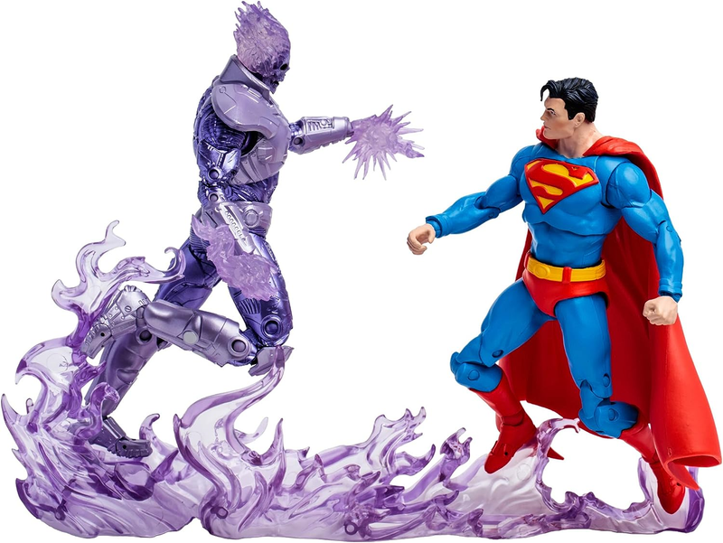 Mcfarlane Toys DC Multiverse Atomic Skull Vs. Superman 2Pk, Gold