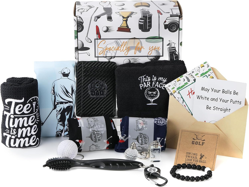 11Pcs Golf Gift Set for Dad, Husband & Golfers