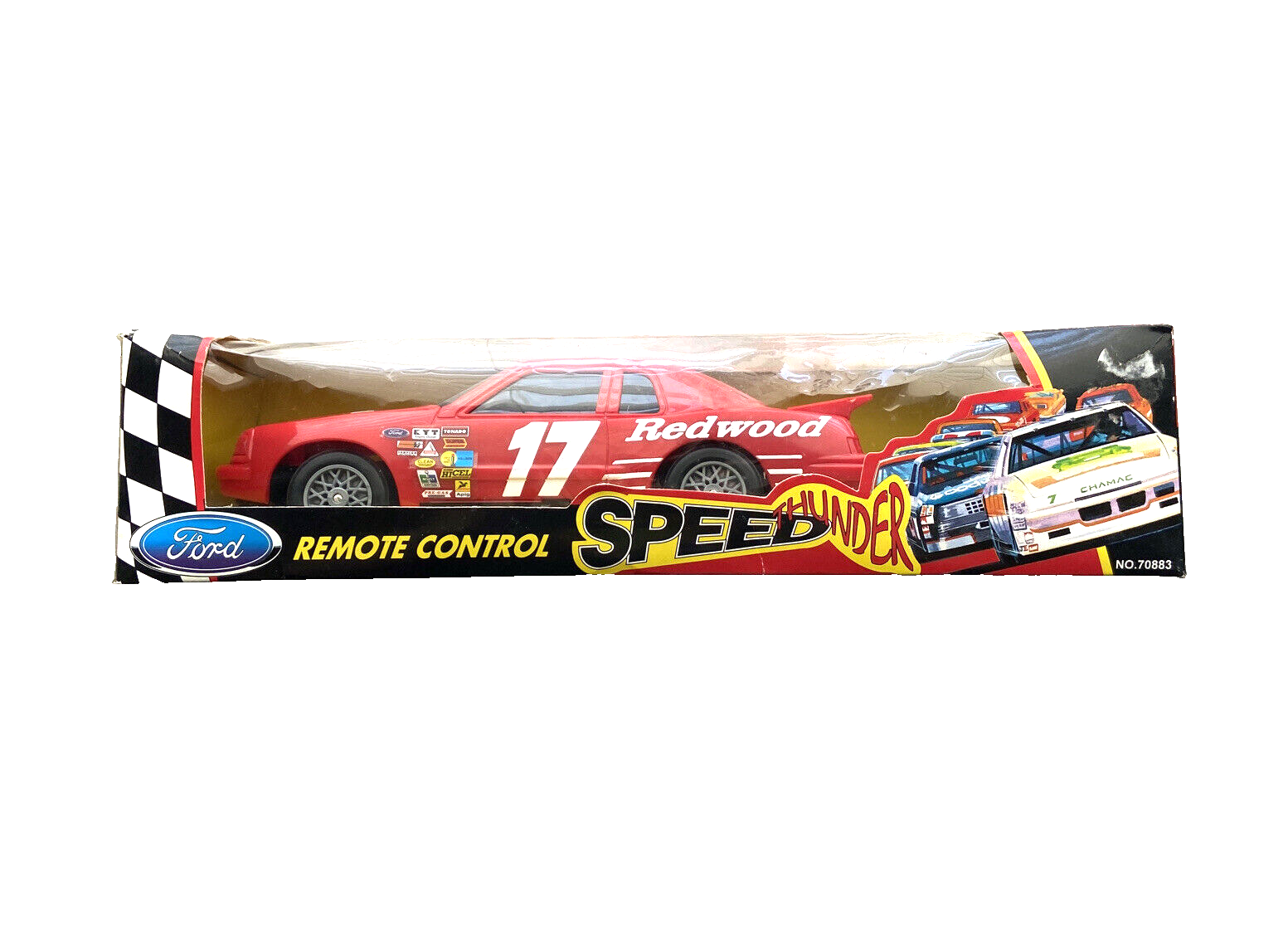 1999 Ez-Tec Ford Remote Control Speed Thunder 'Redwood