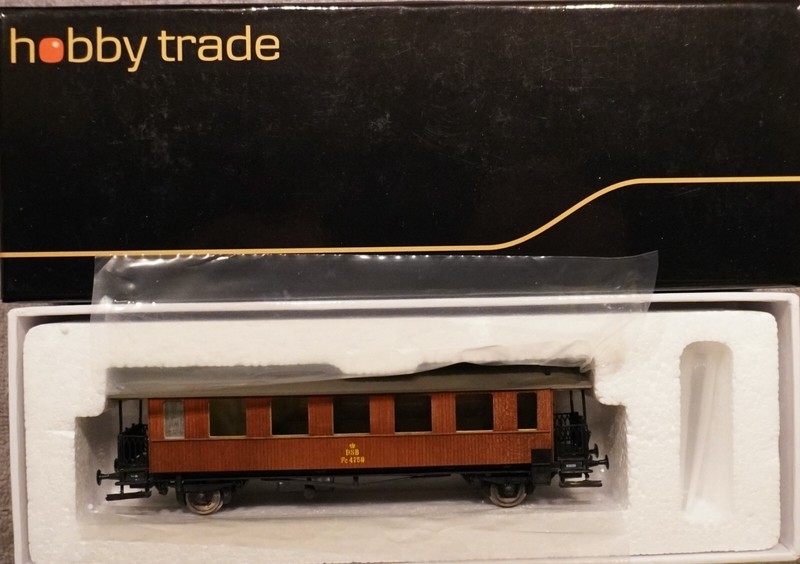 Hobbytrade   52052   (Spur H0)   Personenwagen Der Dsb  4758 + Ovp - Unbenutzt