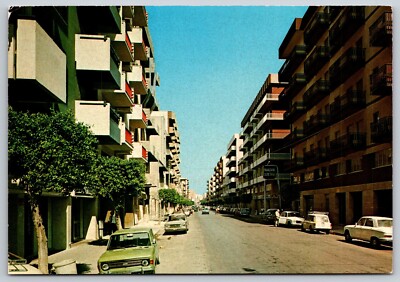 Postcard Italy Sicily Marsala Mazzini Street 22V