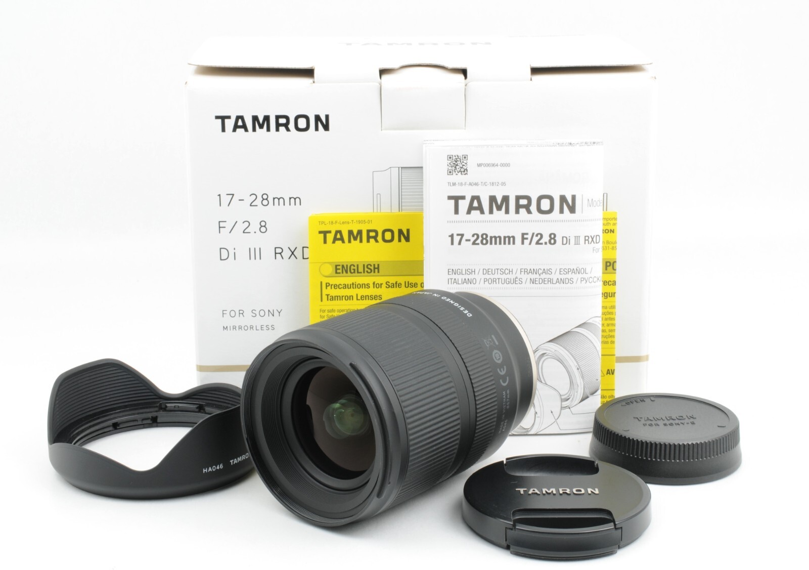 Near Mint] Tamron 17-28mm f/2.8 Di III RXD A046 Lens for